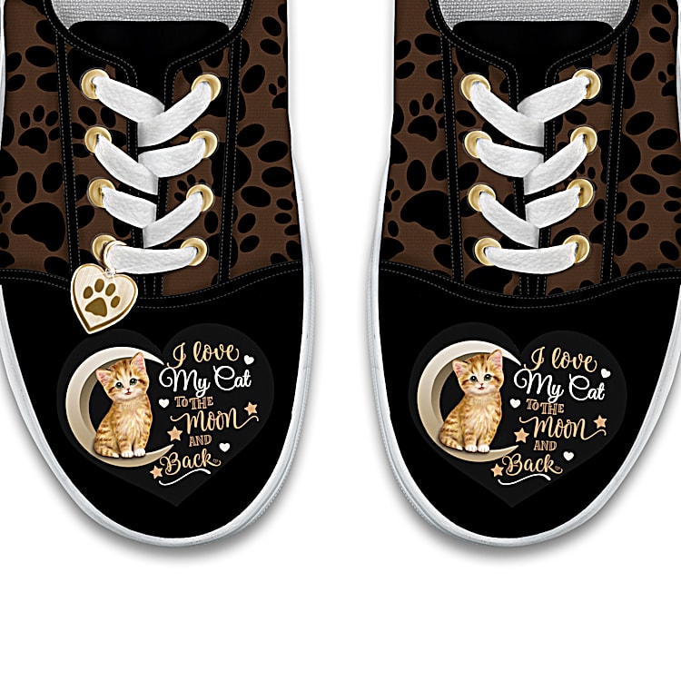 Sneakers with cats on them sale