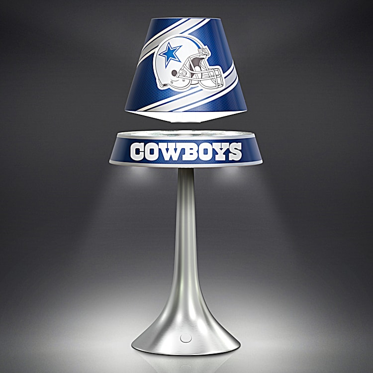 Dallas Cowboys NFL Levitating Lamp Adorned With Team Logo And