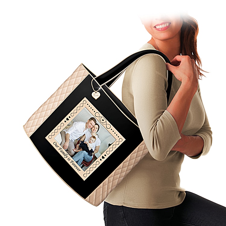 Personalized quilted tote bags sales