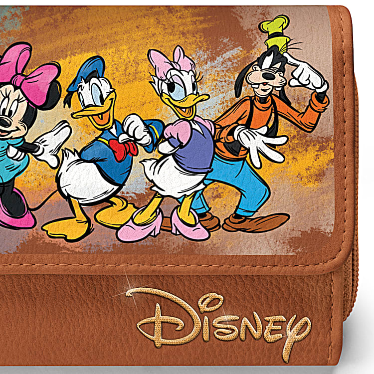 Bradford exchange disney wallet store