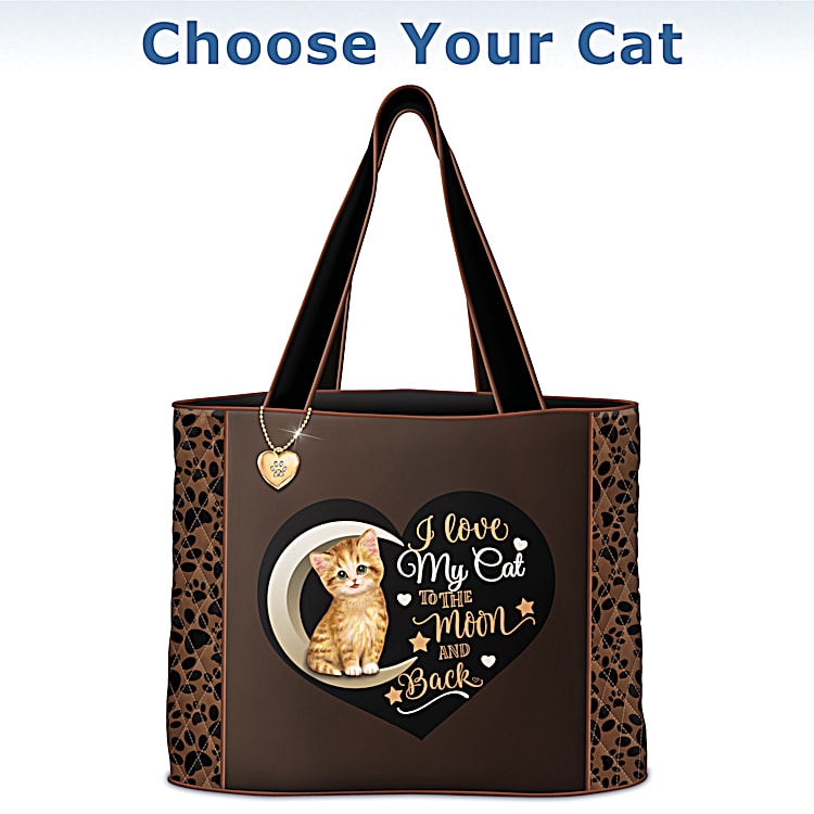 Bradford exchange cat bag store
