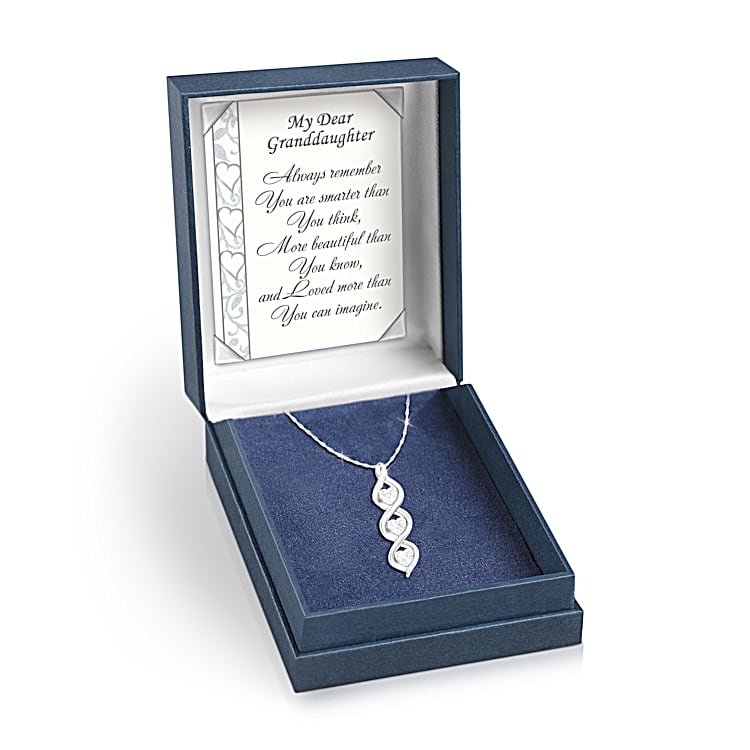 Always My Granddaughter Personalized Pendant Necklace