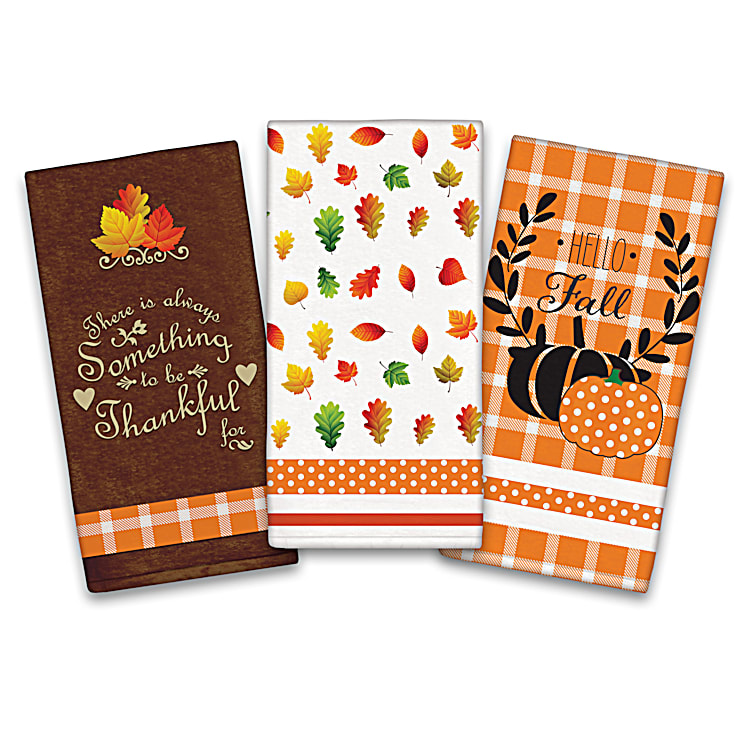 Fall towel sets sales