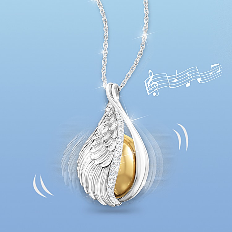 Angel chime new arrivals necklace