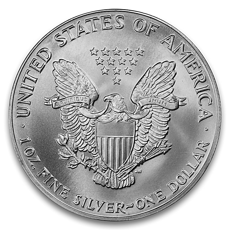 The Struck Thru Obverse Error Silver Eagle Coin