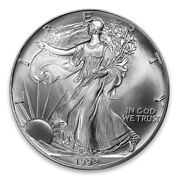 ベビーグッズも大集合 Of Ounce Troy 1 Tender Legal The 99.9% Coin Eagle Silver その他