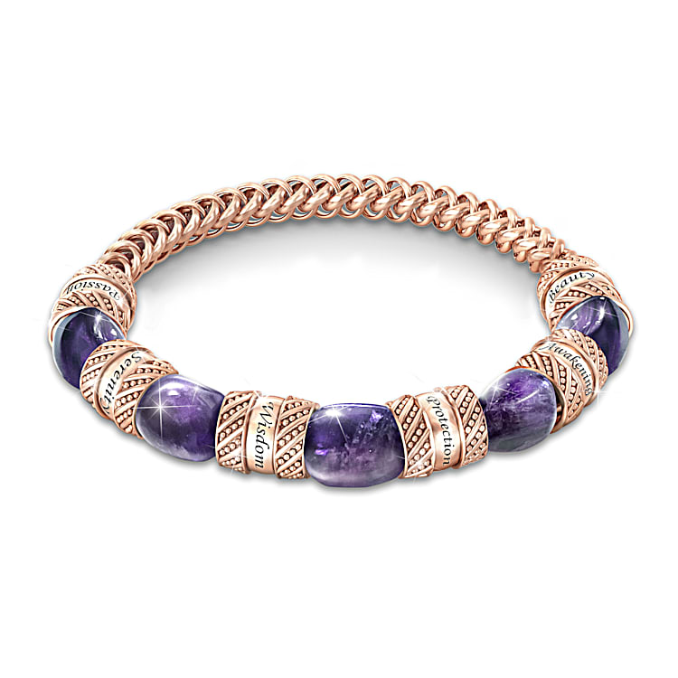 Purple Passion Bead Bracelets