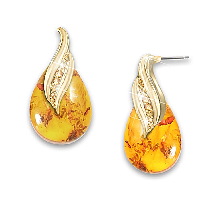 Amber jewellery set on sale
