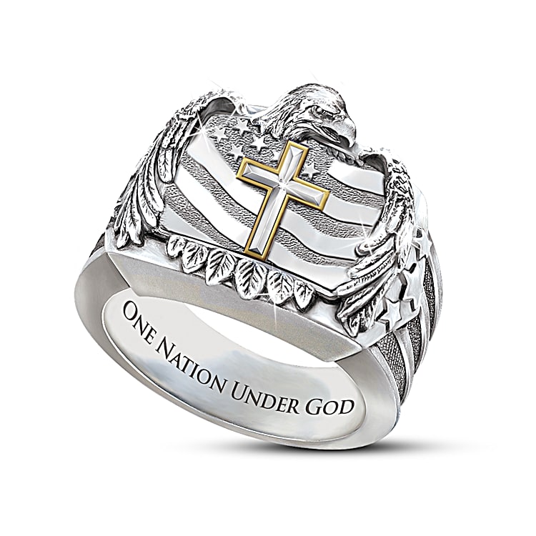 Bradford exchange cross ring hotsell
