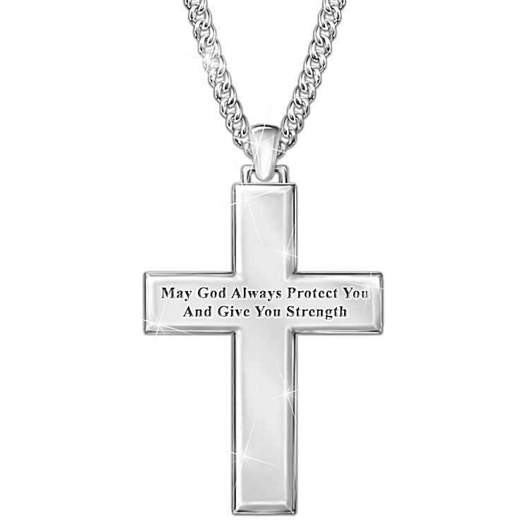 Cross pendant for protection hotsell