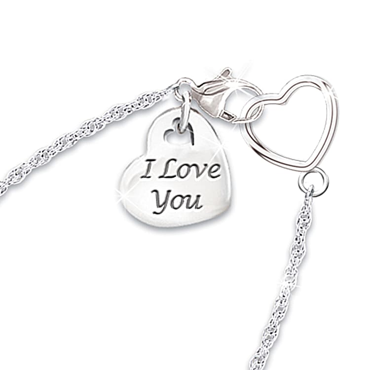 Grandmas Pearls Of Wisdom Pendant Necklace Featuring An Infinity