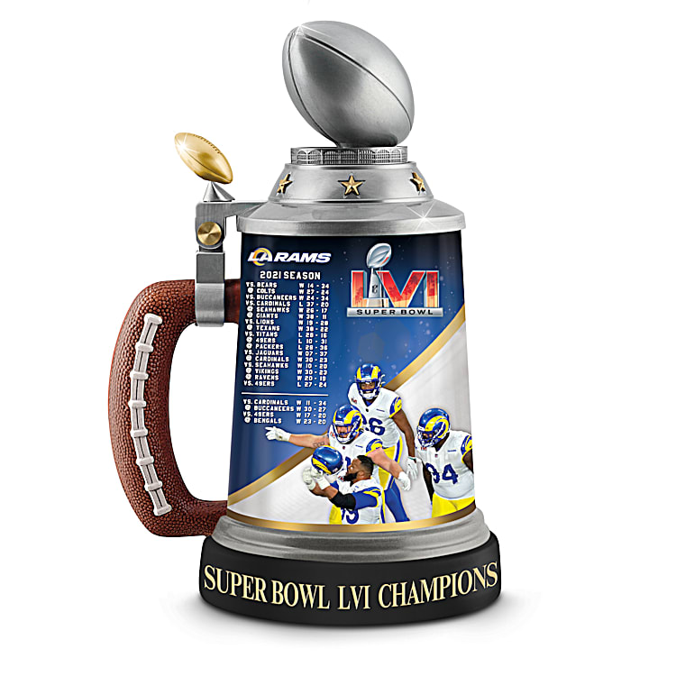 As Is NFL Super Bowl LVI Champion 48 x 60 Rams Commemorative 