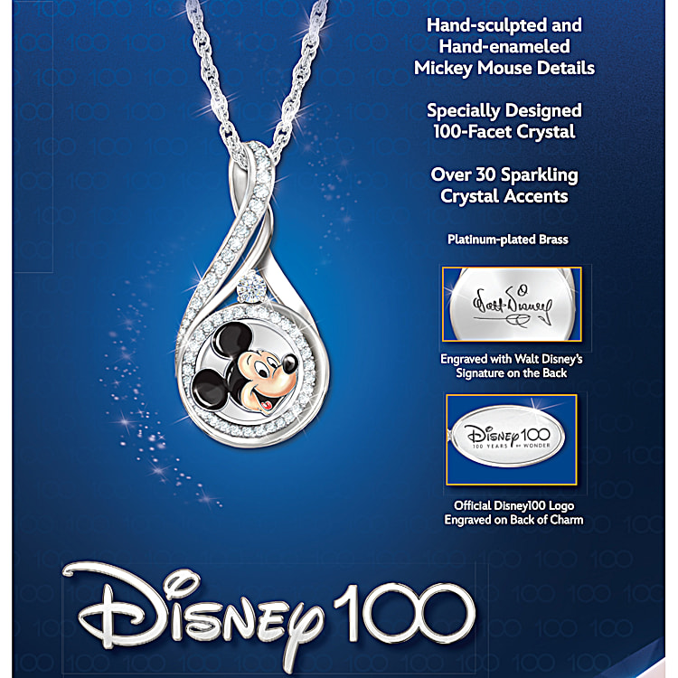 Mickey mouse infinity necklace sale