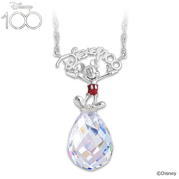 Mickey mouse locket necklace store