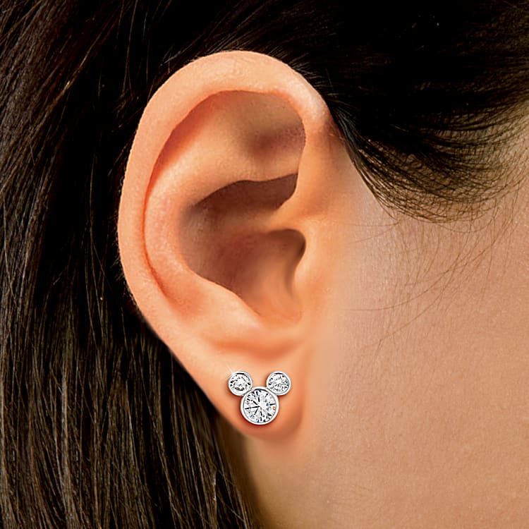 Mickey mouse post earrings best sale