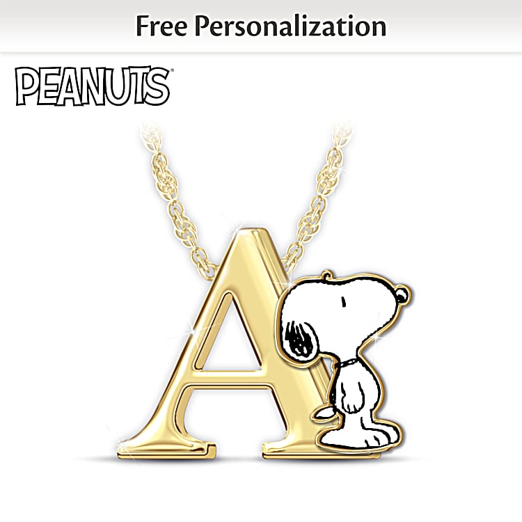 Snoopy charm necklace sale