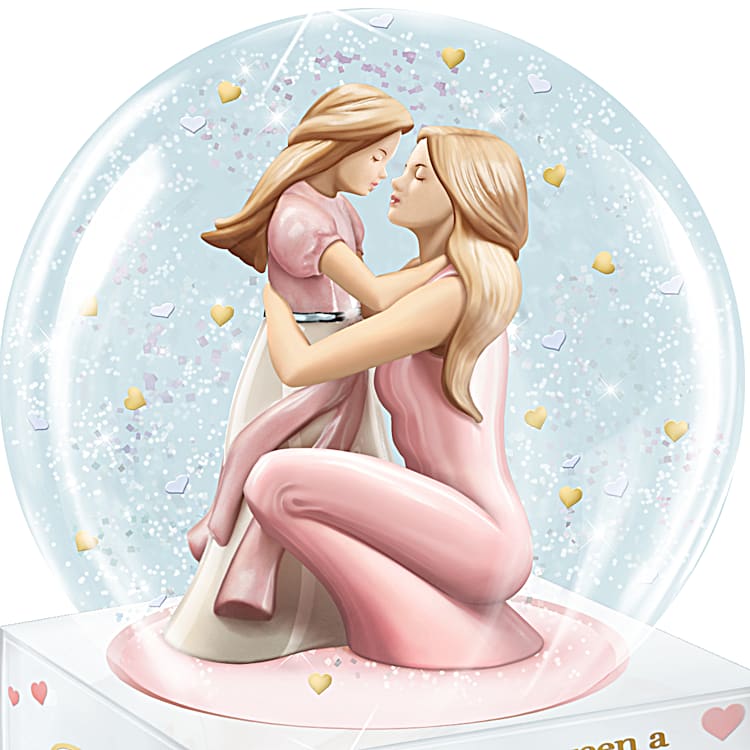 Mother daughter sales snow globe