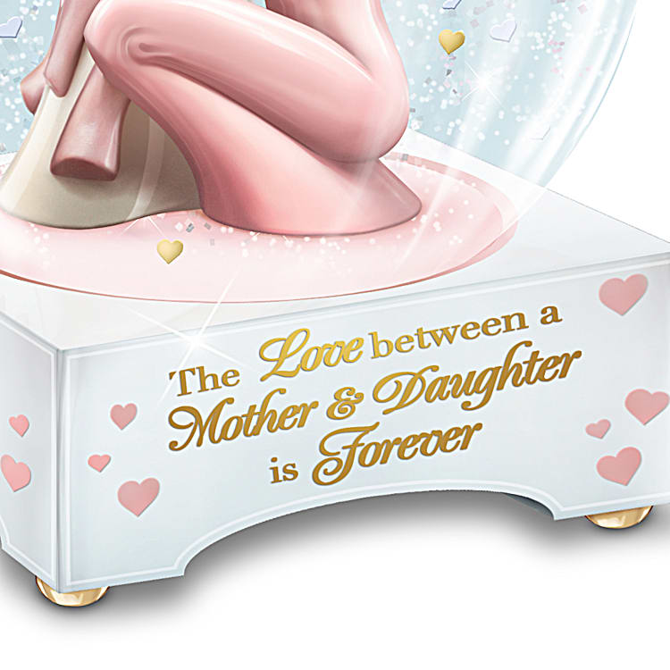 Bradford exchange mother discount daughter snow globe