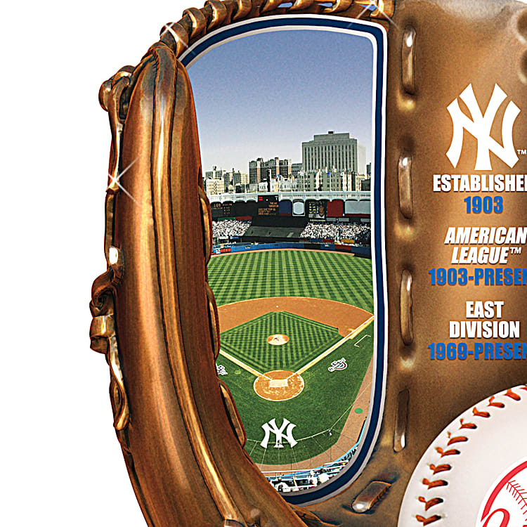Yankees lamp with glove sales