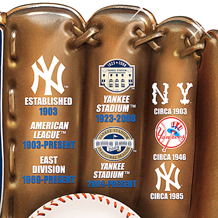 Yankees lamp hot sale with glove