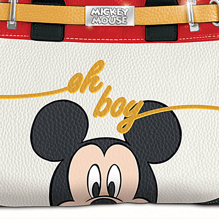 Mickey Mouse handbag This charming Disney handbag with removable