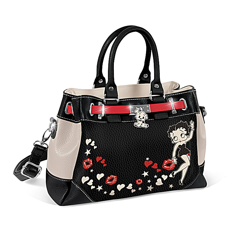 Betty Boop Purse Clasp Closure Footed 11×6×3, J