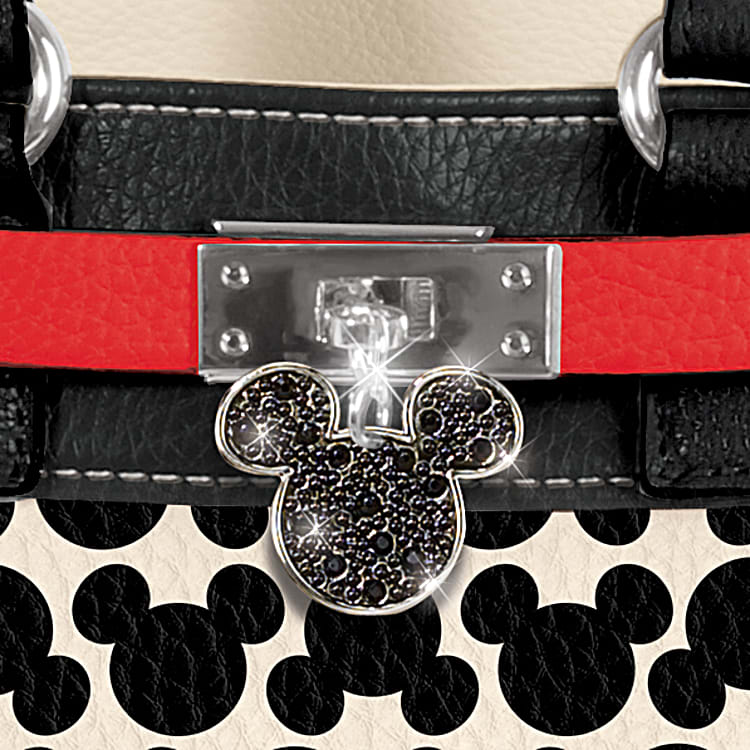 Bradford Exchange Disney Mickey and Minnie love story handbag