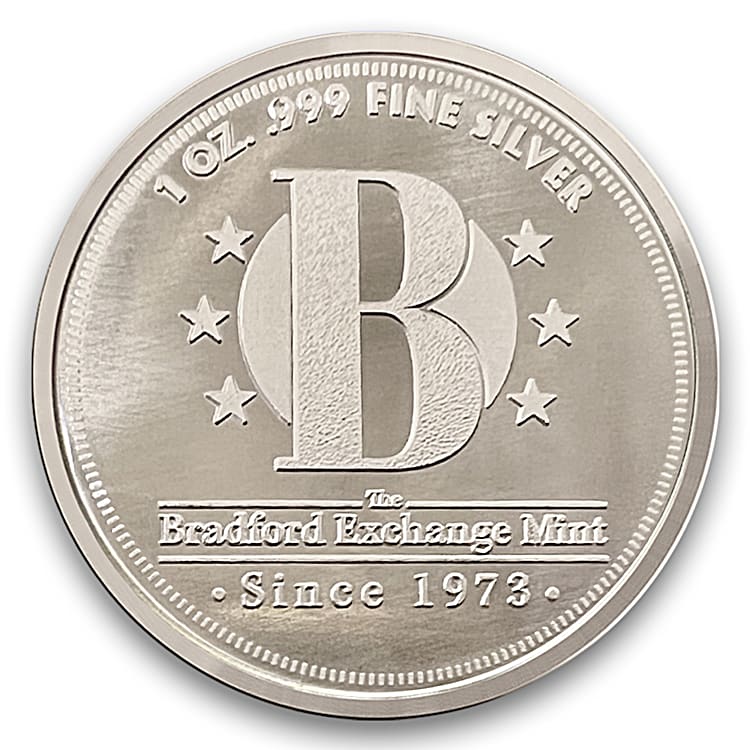The Bradford Exchange Mint Bullion One Troy Ounce .999