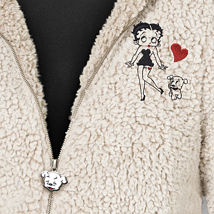 フリースジャケット Betty Boop Fluffy Collar Fur Jacket_(2 colors) B1700206938795_720x.jpg?v=