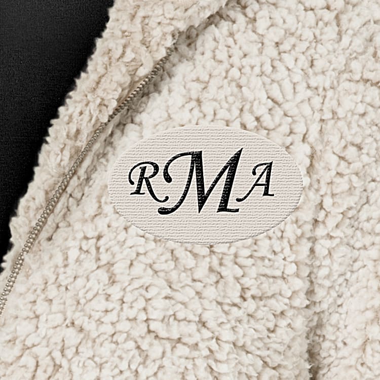 Personalized sherpa jacket deals