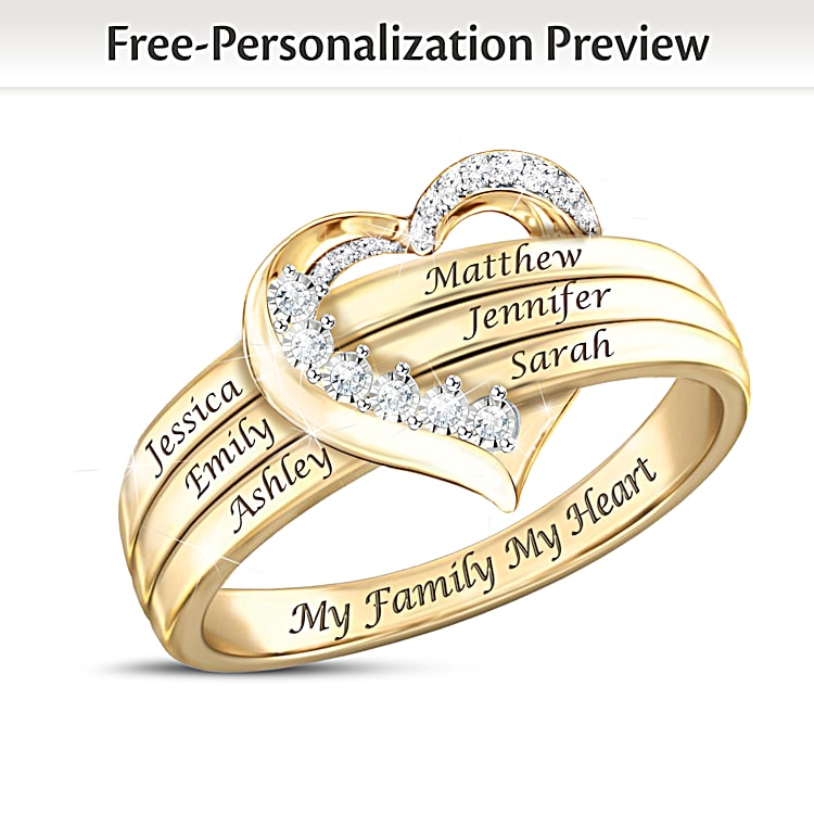 Engagement ring designs for female with name outlet