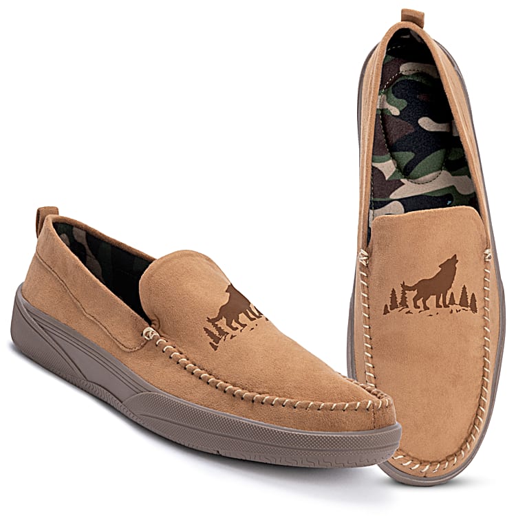 Wolf print shoes clearance