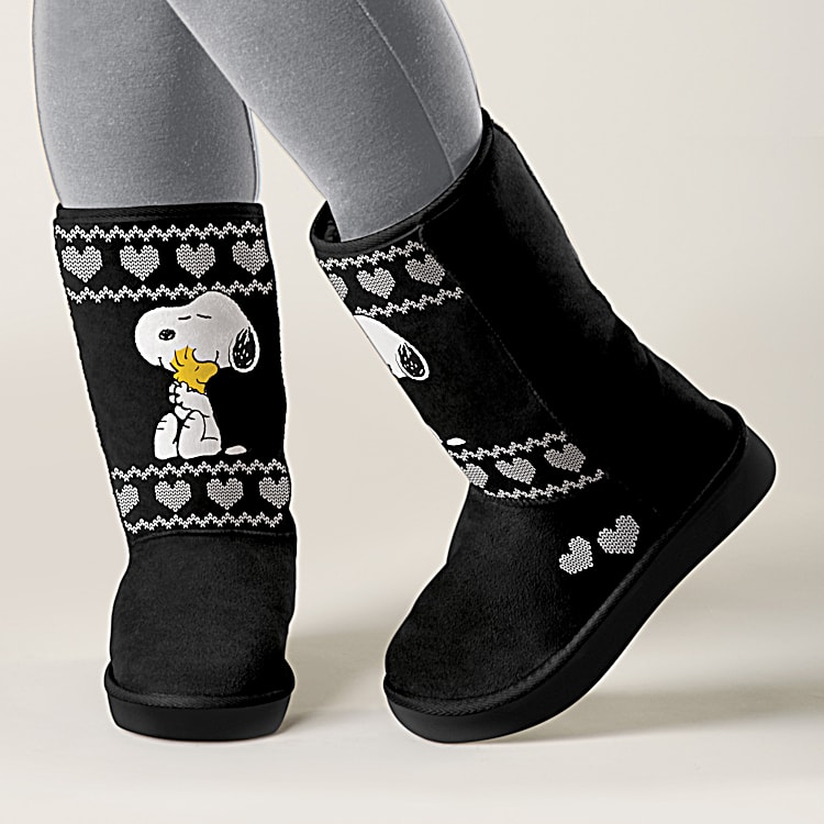 Snoopy boots hot sale