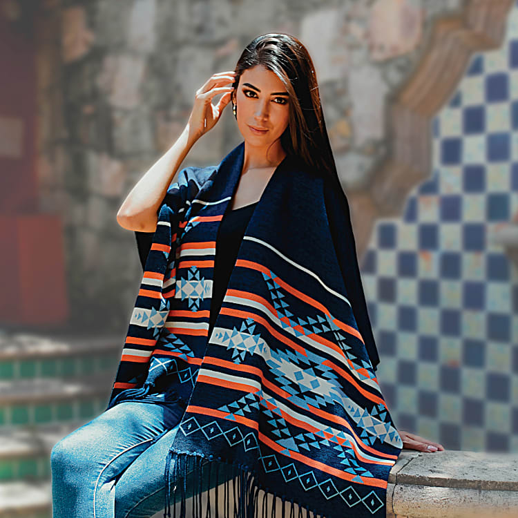 Express poncho sweater sale