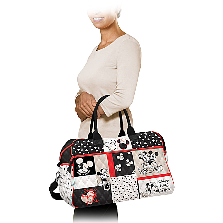 Minnie and mickey weekend bag top