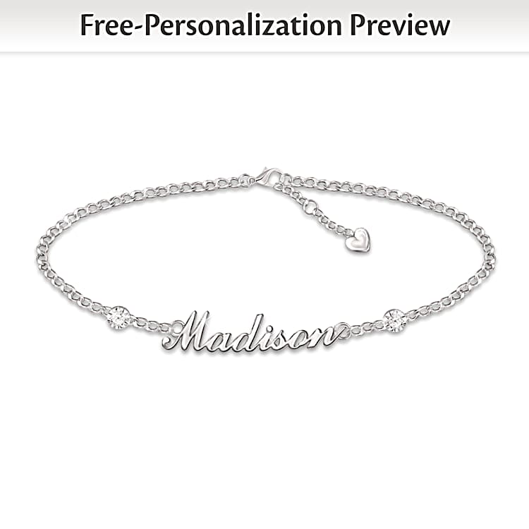 Custom made ankle bracelet online