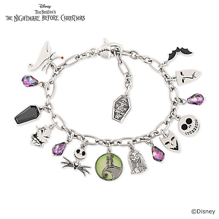 Jack skellington charm bracelet hotsell