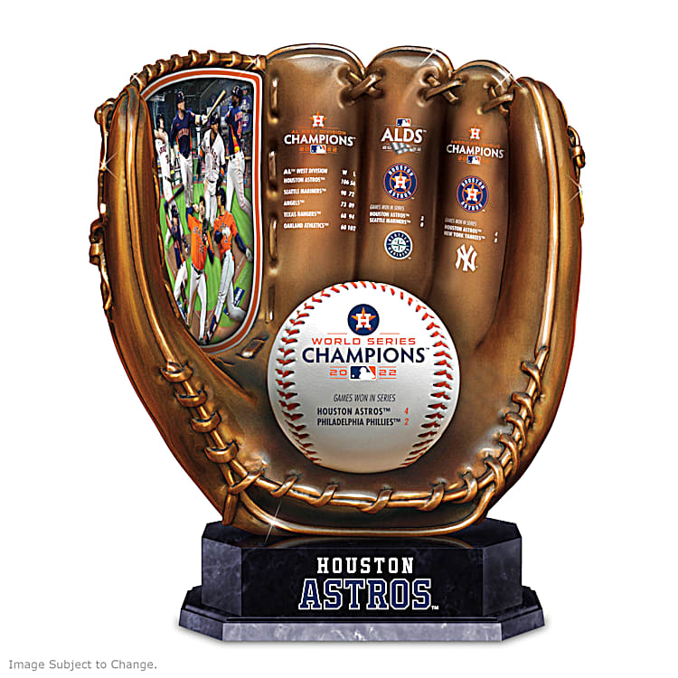  Houston Astros 2022 MLB World Series Champions Gold