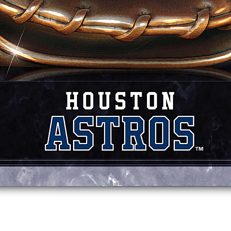 2022 World Series Champions Houston Astros MLB Glove Sculpture And