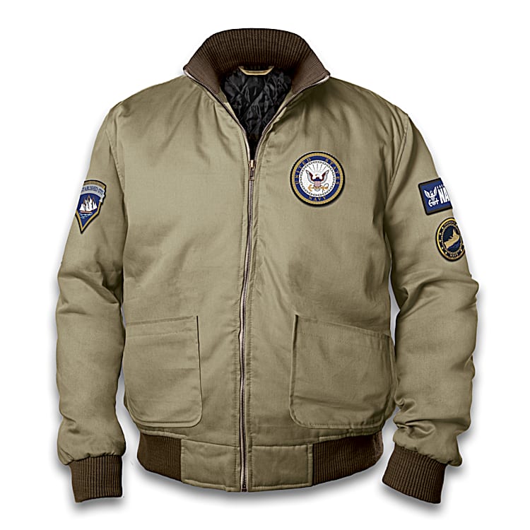 Bradford exchange navy jacket sale