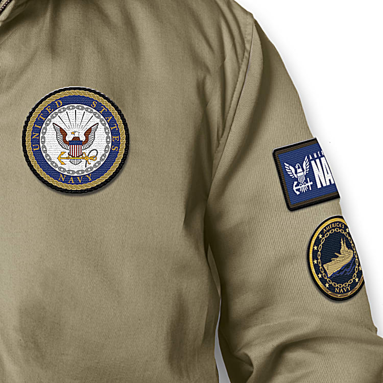 Bradford exchange navy jacket shop