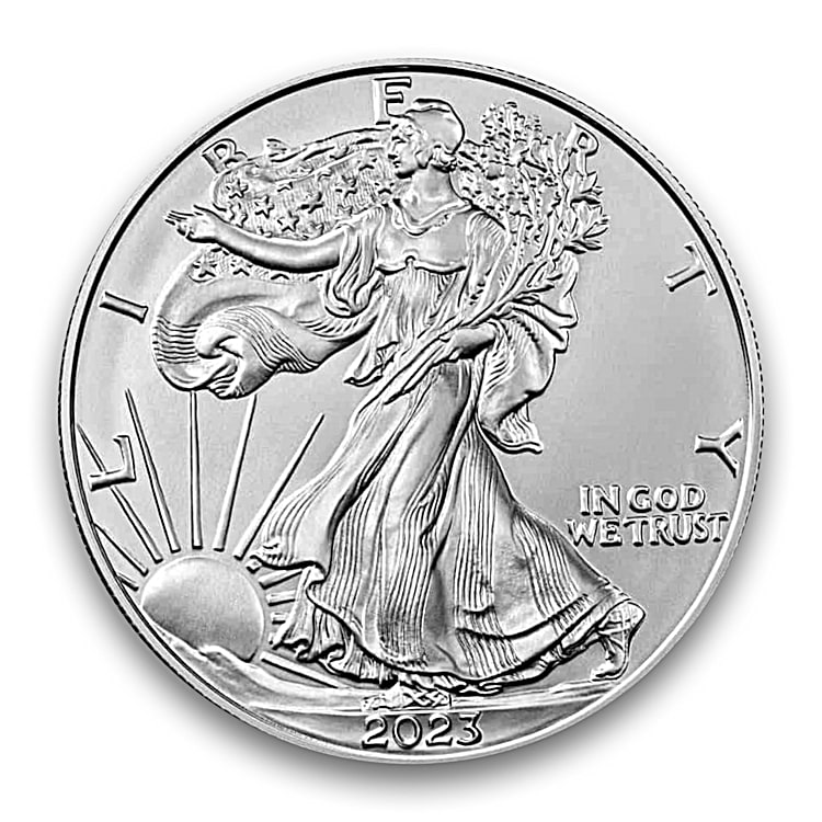 2023 First Strike MS69 Legal Tender 99.9% Silver Coin Featuring A