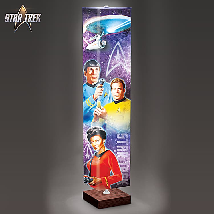 STAR TREK 5 High Floor Lamp Adorned With Vivid Character