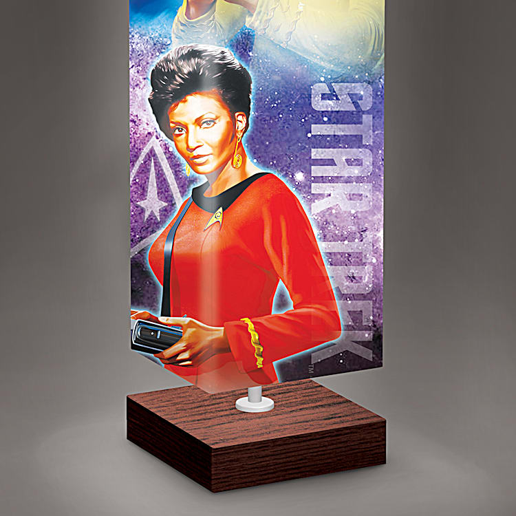 STAR TREK 5 High Floor Lamp Adorned With Vivid Character