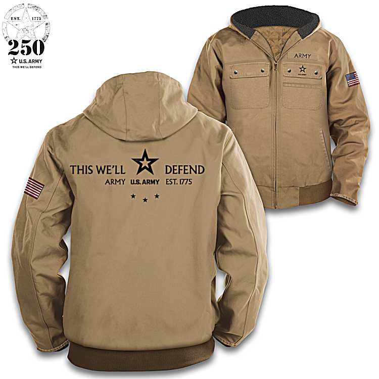 Bradford exchange army jacket sales