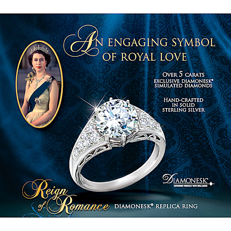 Queen elizabeth engagement ring replica shop