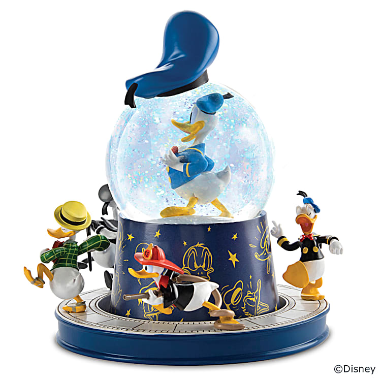 人気特価をすべて Globe Glitter Duck Donald Disney With Of Figures Sculpted その他