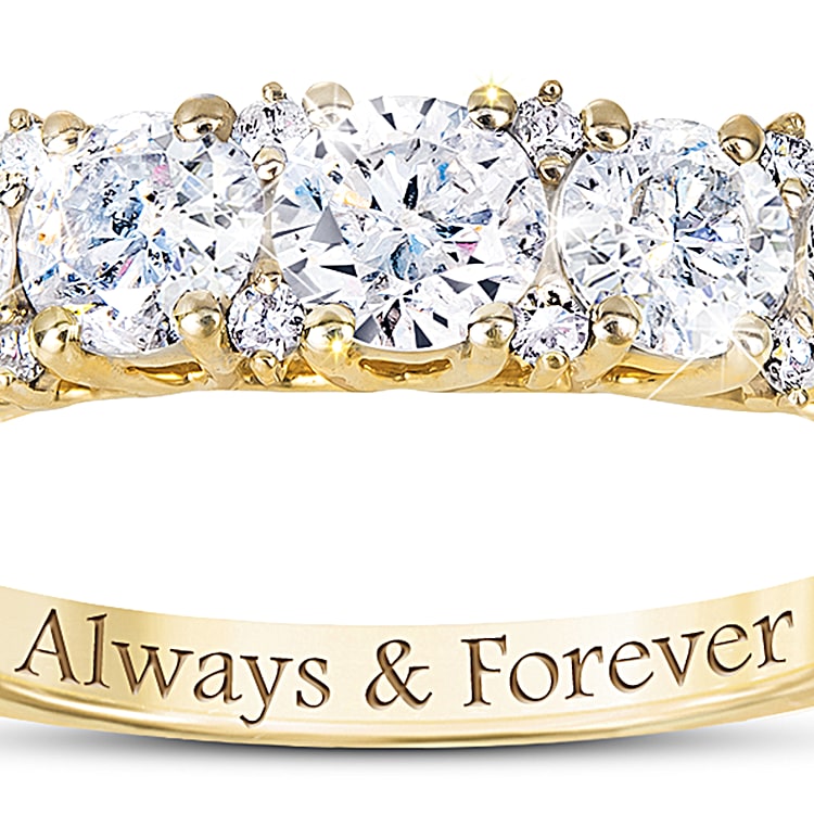 Bradford exchange anniversary ring new arrivals