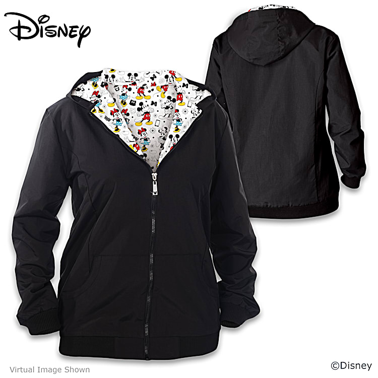 Mickey mouse windbreaker top