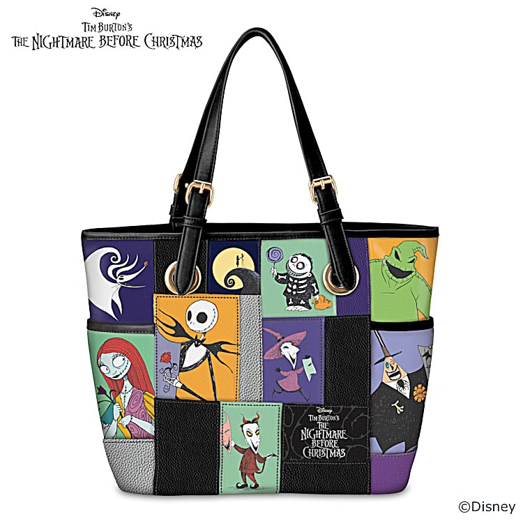 Disney tim burton's the outlet nightmare before christmas tote bag